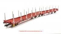 OO-IPA-131A Revolution Trains IPA Car Carrier Twin Set with stakes - STVA Red